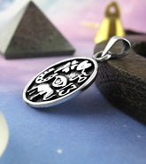 Horseshoe Four-Leaf Clover Elephant 13 Evil Eye Heart Lucky Charms Oxidized Pendant  | Woot & Hammy